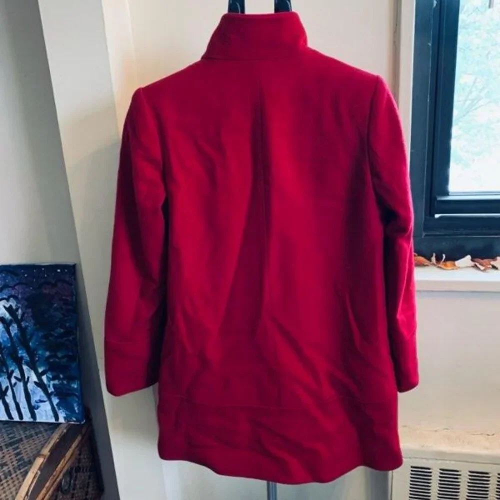 Fleurette Loro Piana Wool Car Coat